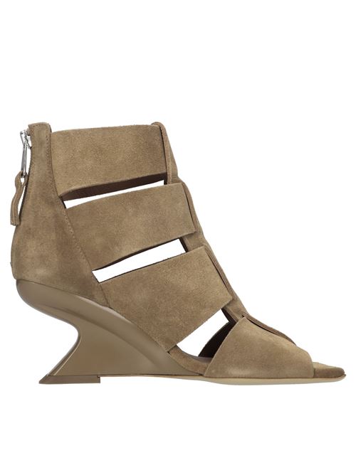 Zeppe in camoscio ELENA IACHI | E3957 VELOURCAMEL